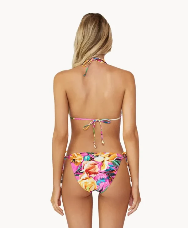 PQ Swim Bahama Beach Embroidered Tie Bottoms (FINAL SALE)* Tie-Side | Bottoms