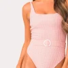 PQ Swim Lucia Belted One Piece* One Pieces