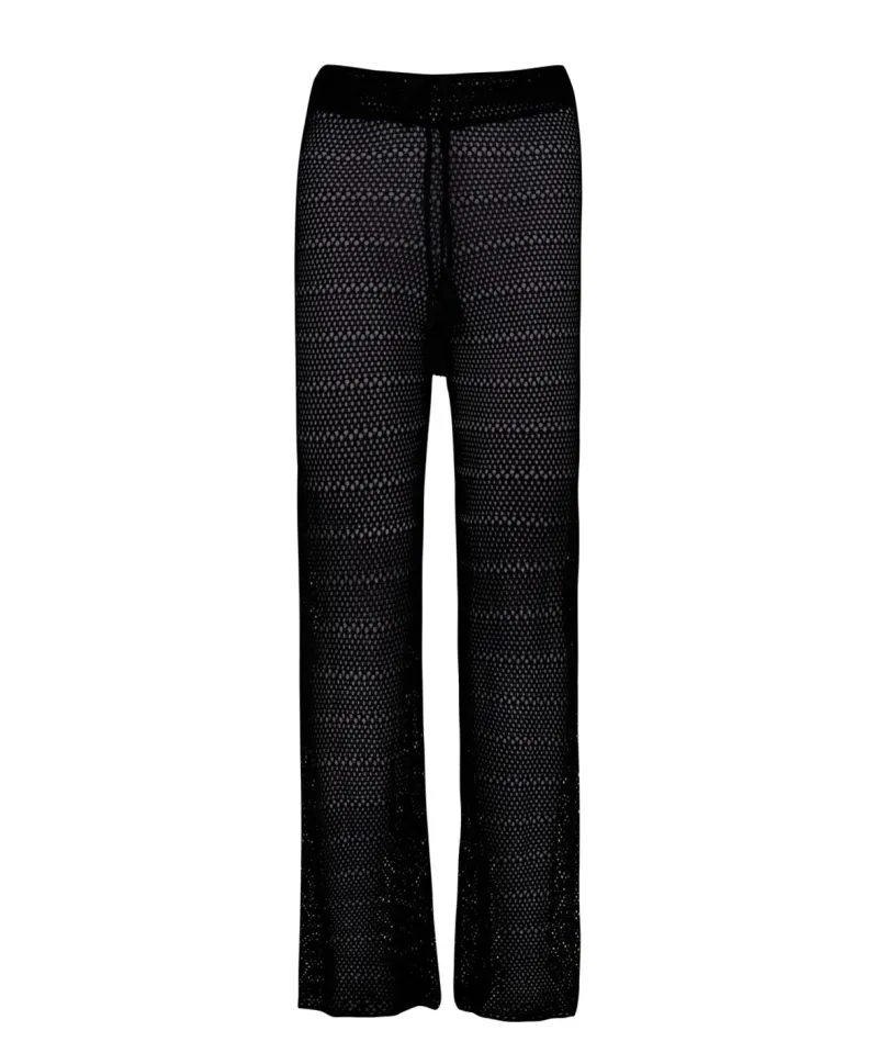 black_bree_boho_pant_1.webp PQ Swim Bree Boho Pant* Matching Sets | Cover-Ups