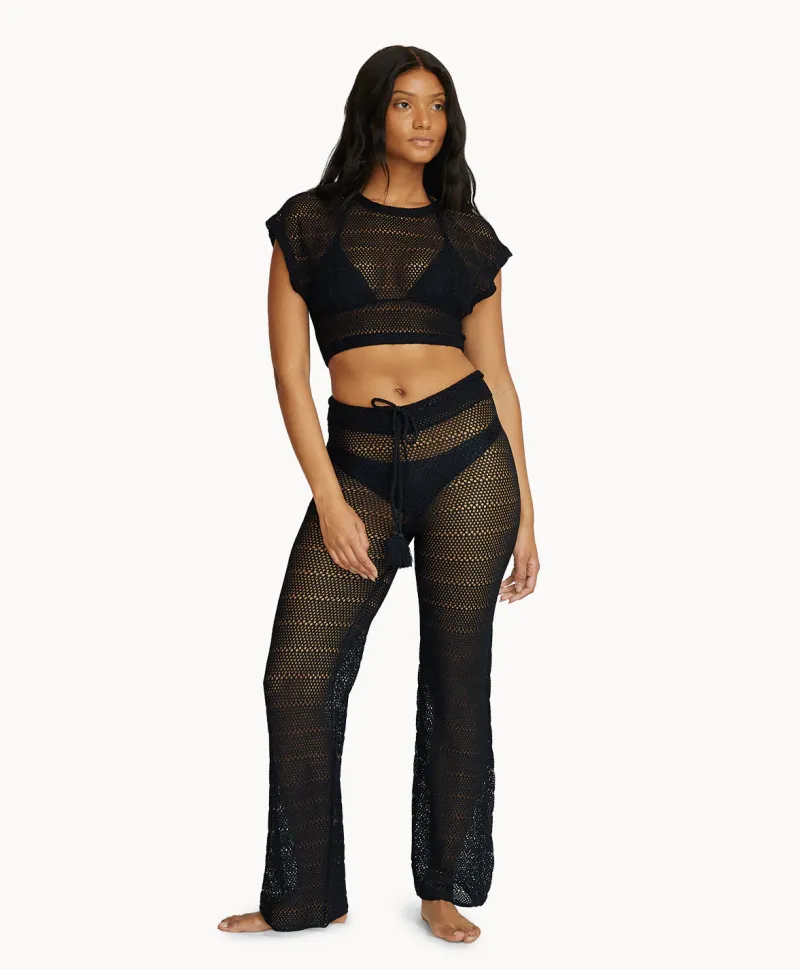 black_bree_boho_pant_2.webp PQ Swim Bree Boho Pant* Matching Sets | Cover-Ups