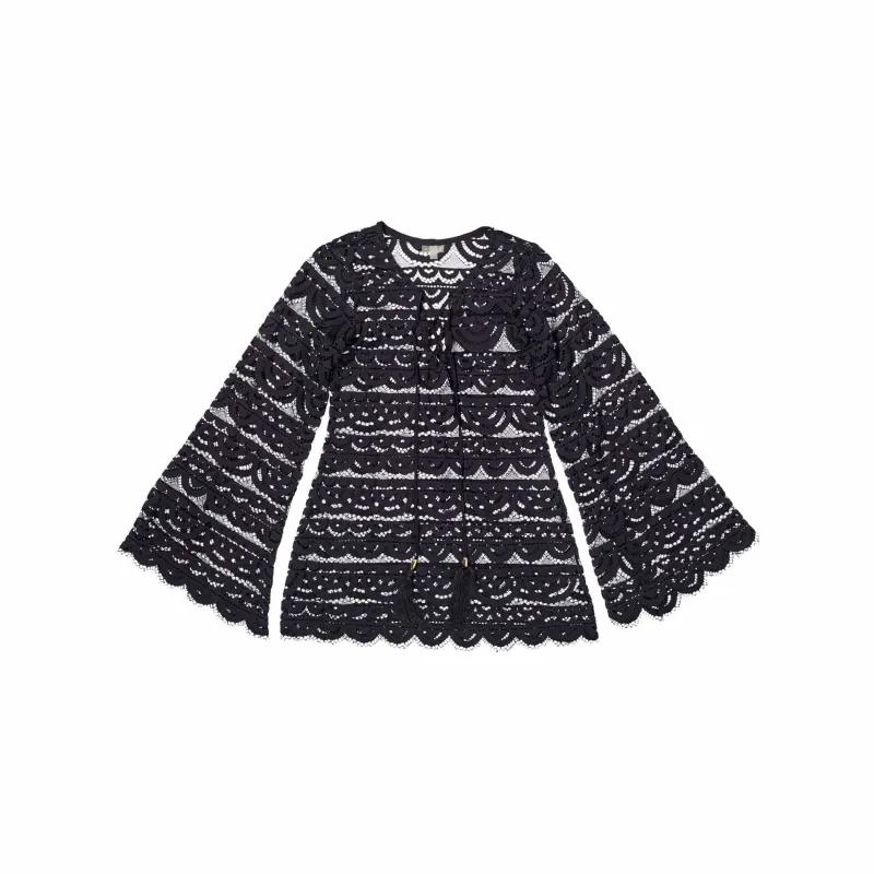 black_gold_noah_tunic_1.webp PQ Swim Gold Noah Tunic* Cover-Ups | Dresses