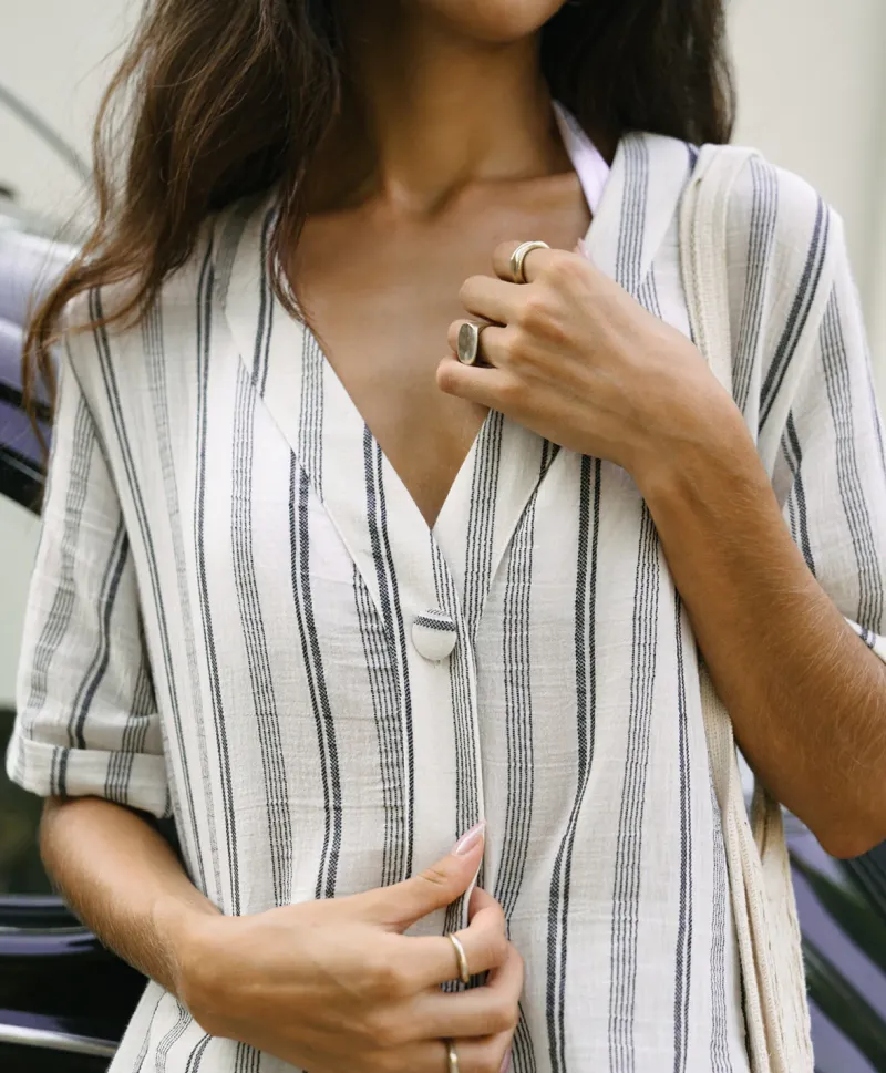 black_pearl_sammy_button__0.webp PQ Swim Black Pearl Sammy Button Top* Matching Sets | Cover-Ups