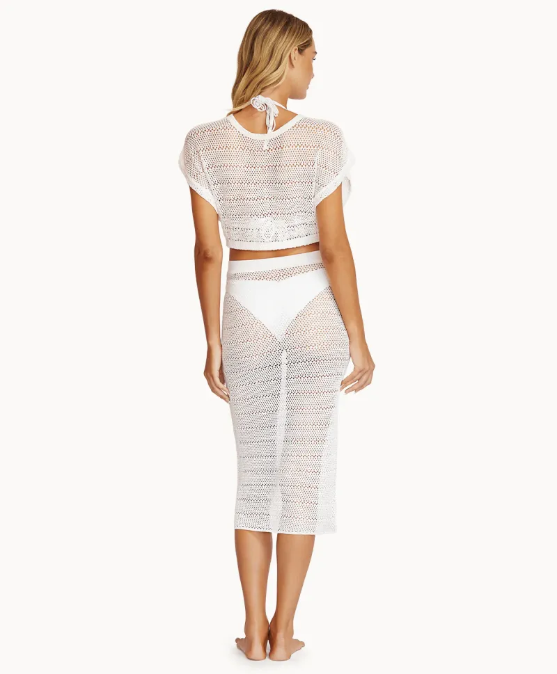 cream_crochet_midi_skirt_1.webp PQ Swim Crochet Midi Skirt* Matching Sets | Cover-Ups