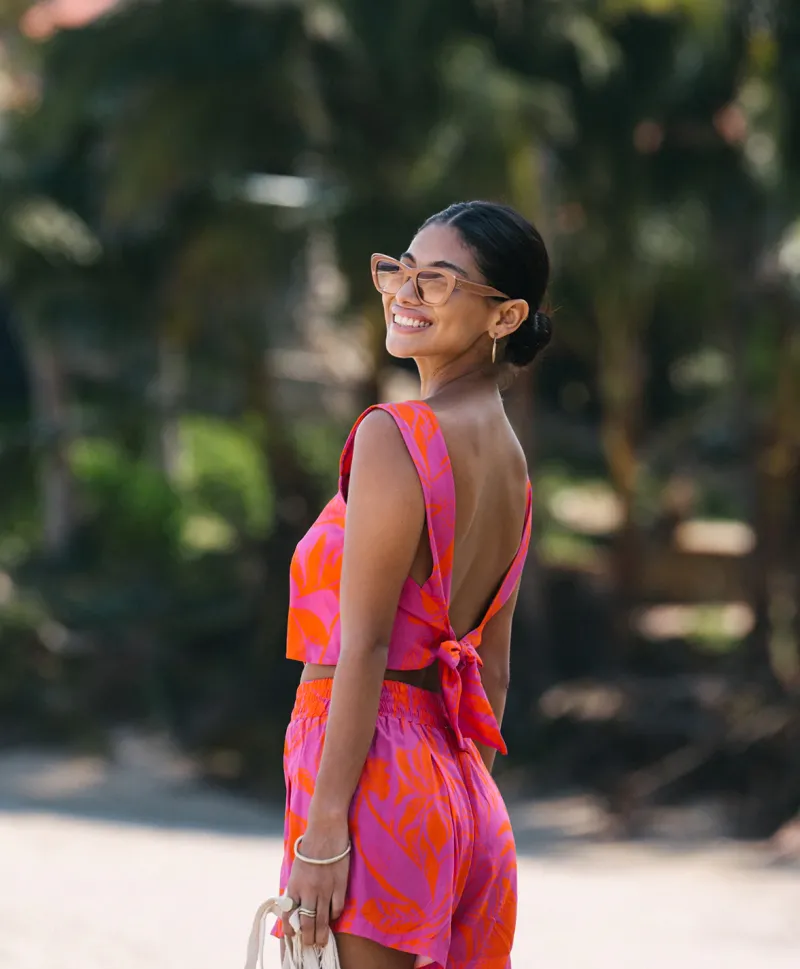 del_mar_palms_blair_top_0.webp PQ Swim Del Mar Palms Blair Top* Matching Sets | Cover-Ups