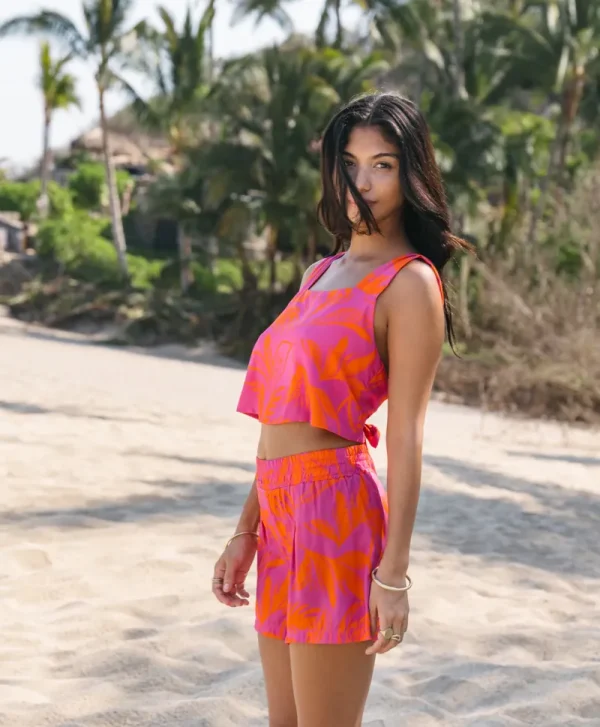 PQ Swim Del Mar Palms Blair Top* Matching Sets | Cover-Ups