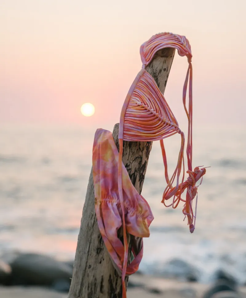 del_mar_tie_dye_basic_ruc_5.webp PQ Swim Del Mar Tie Dye Basic Ruched Bottoms* Basic | Bottoms