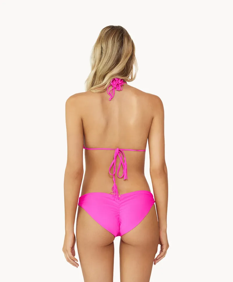 hot_pink_isla_tri_top_1.webp PQ Swim Hot Pink Isla Tri Top* Dd Cups | Triangle