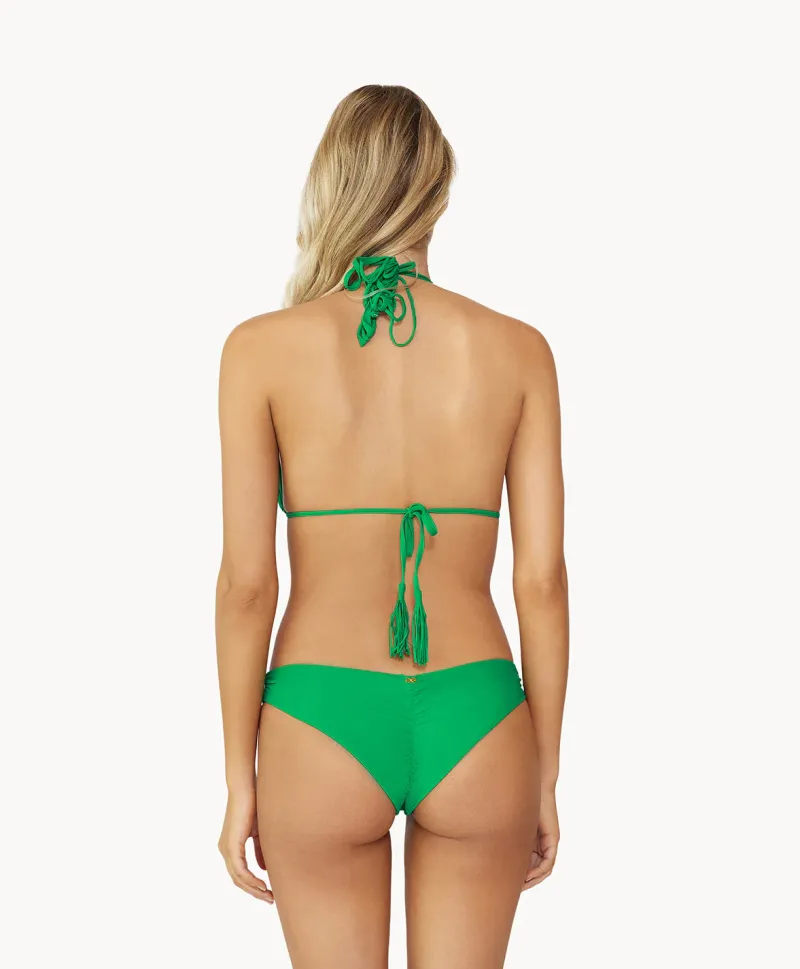 ireland_green_basic_ruche_1.webp PQ Swim Ireland Green Basic Ruched Bottoms* Basic | Bottoms