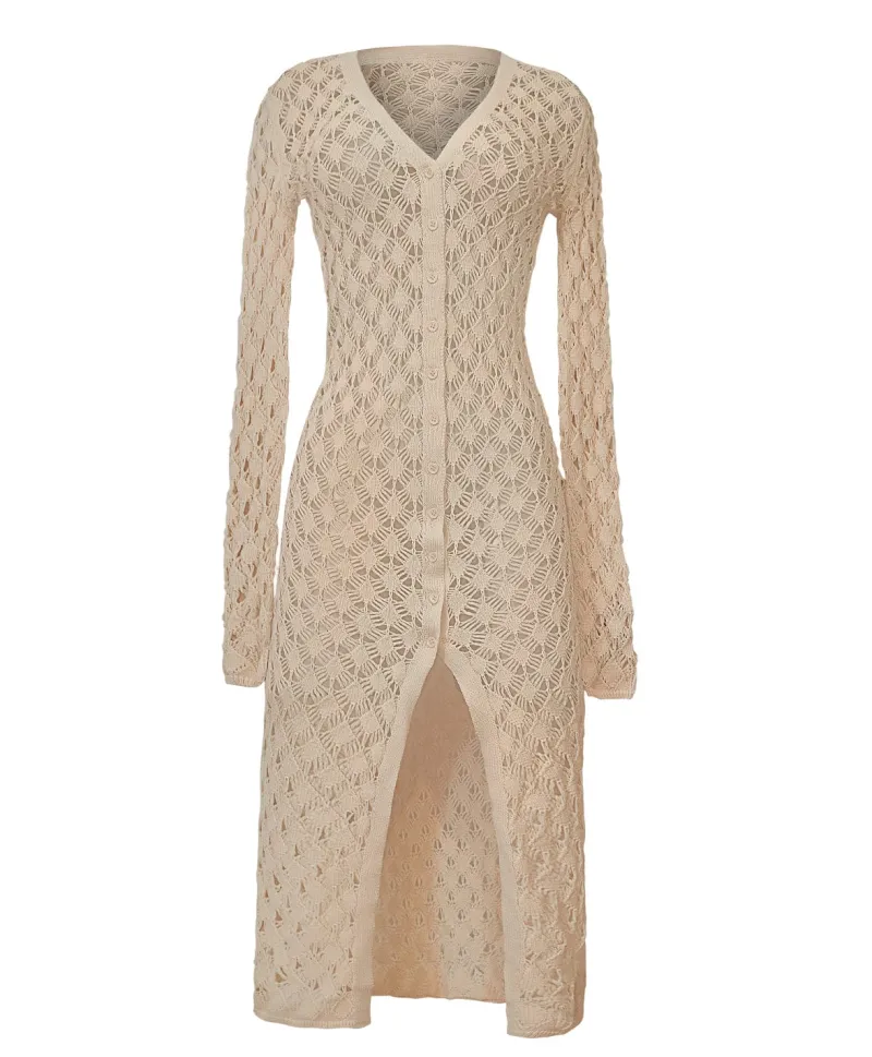 ivory_sweater_dress_final_2.webp PQ Swim Sweater Dress (FINAL SALE)* Dresses