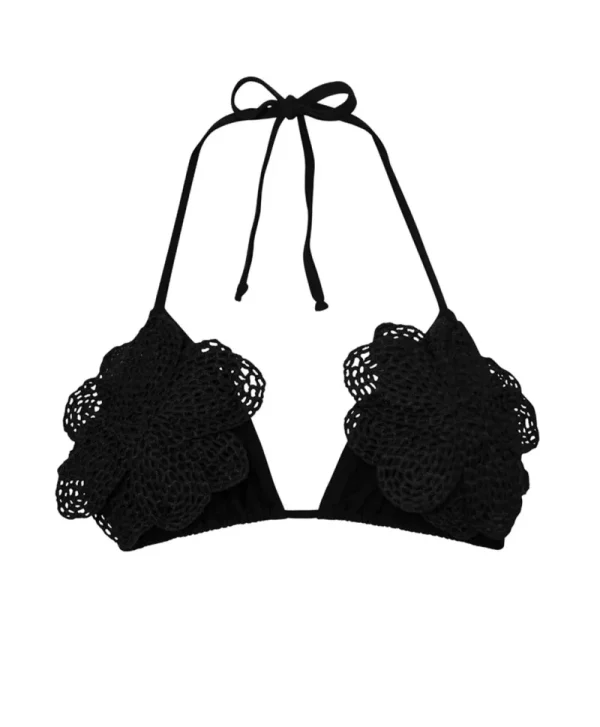PQ Swim Jet Fleur Tri Top* Triangle | Tops