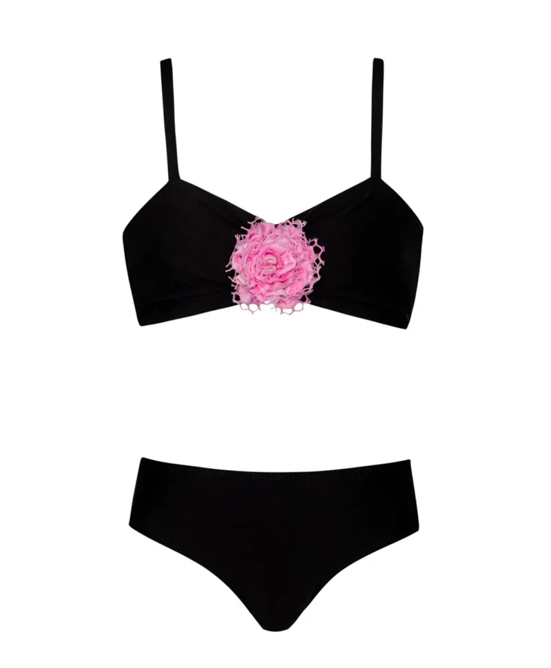 kids_black_pier_rosette_b_0.webp PQ Swim Kids Black Pier Rosette Bikini*Kids Kids