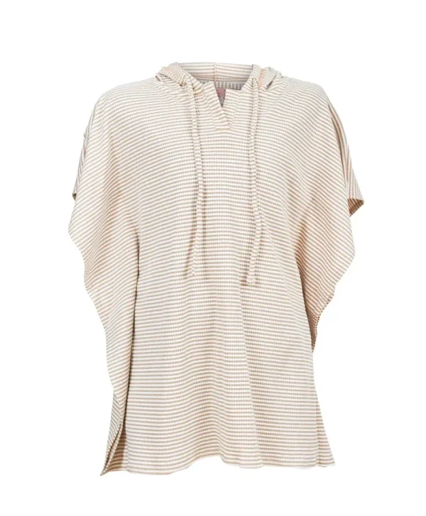 PQ Swim Kids Gold Stripe Reagan Poncho*Kids Kids