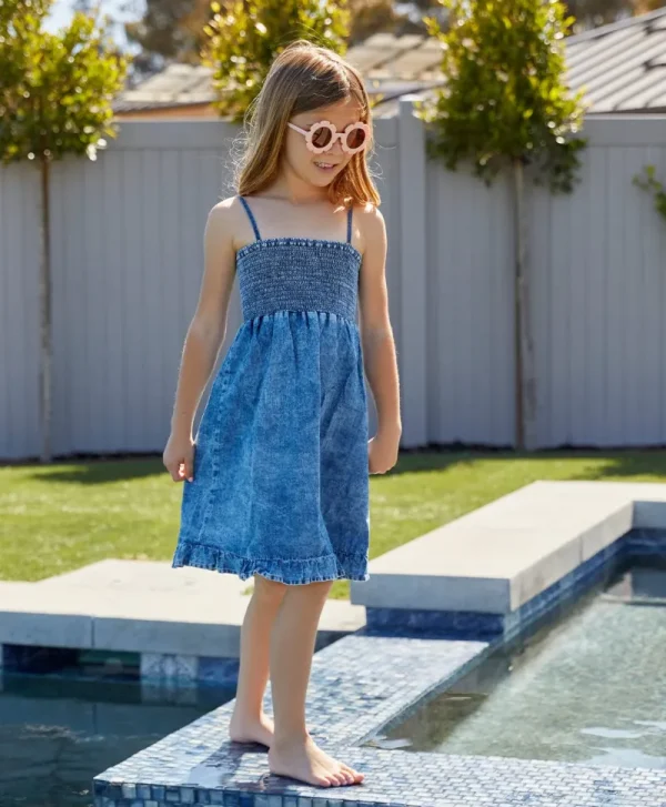 PQ Swim Kids Indie Sky Fiola Dress (FINAL SALE)*Kids Kids
