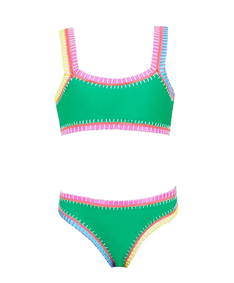 kids_ireland_sporty_rainb_0.webp PQ Swim Kids Ireland Sporty Rainbow Embroidered Bikini*Kids Kids