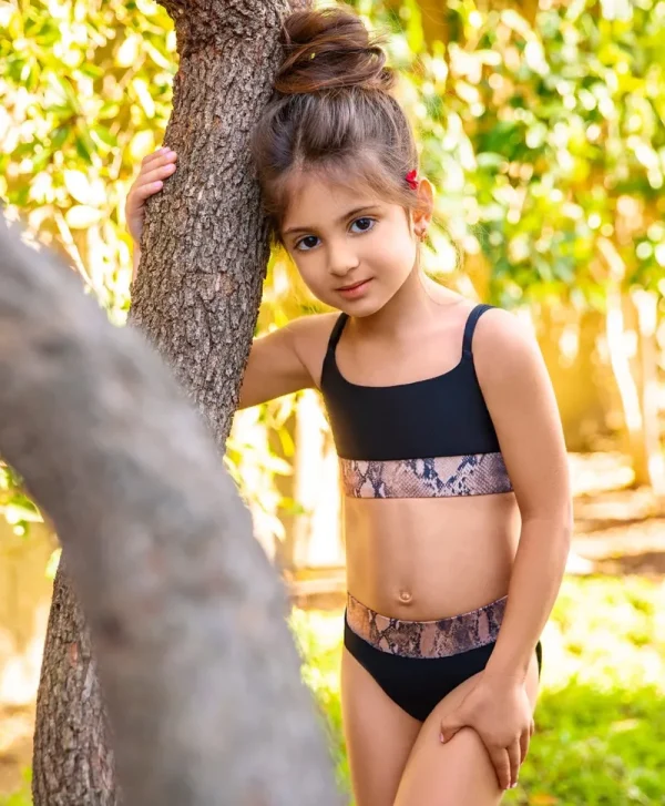PQ Swim Kids Kaa Belted Bikini (FINAL SALE)*Kids Kids