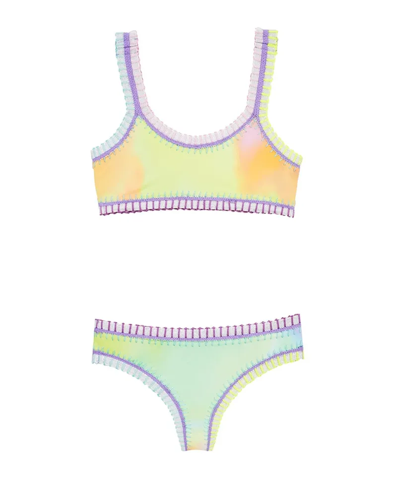 kids_sunrise_sporty_rainb_0.webp PQ Swim Kids Sporty Rainbow Embroidered Bikini (FINAL SALE)*Kids Kids