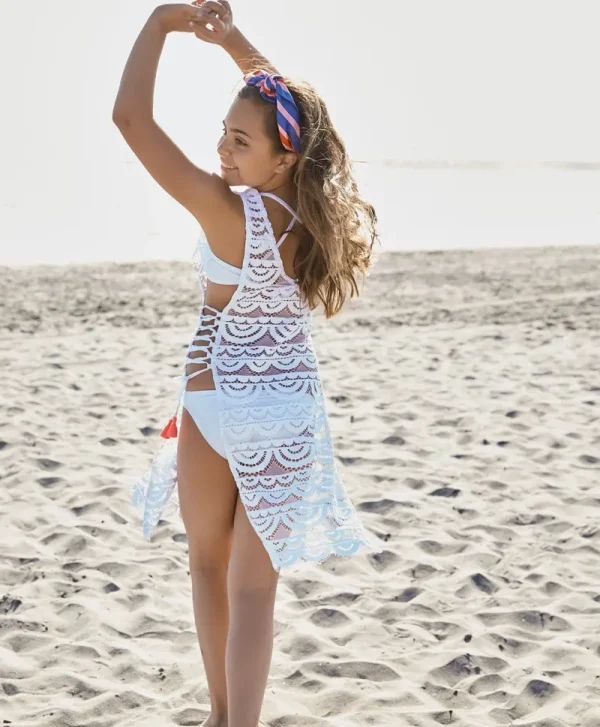 PQ Swim Kids Water Lily Little Joy Lace Cover Up*Kids Kids
