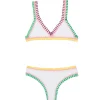 PQ Swim Kids Water Lily Rainbow Embroidered Bikini*Kids Kids