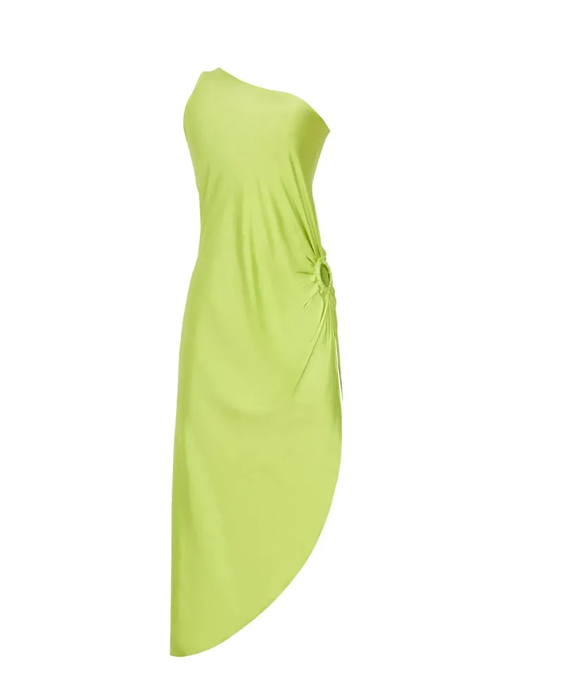 lime_tinsley_ring_dress_f_4.webp PQ Swim Tinsley Ring Dress (FINAL SALE)* Cover-Ups | Dresses