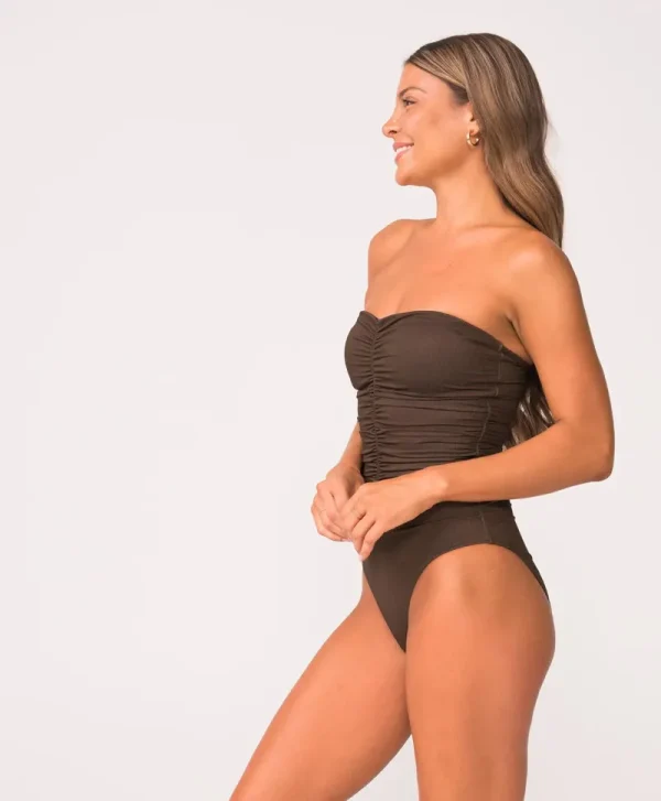 PQ Swim Ruched One Piece* One Pieces