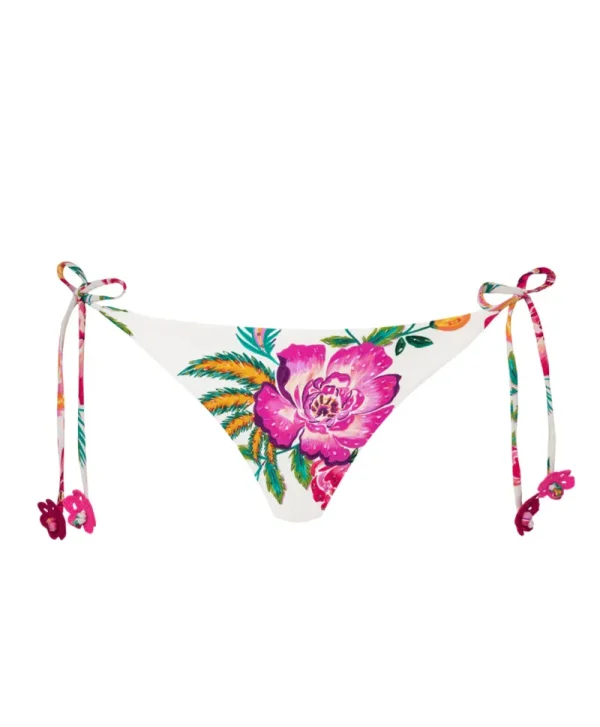 PQ Swim Embroidered Tie Bottoms* Tie-Side | Bottoms