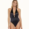 PQ Swim Plunge Detail One Piece (FINAL SALE)* One Pieces