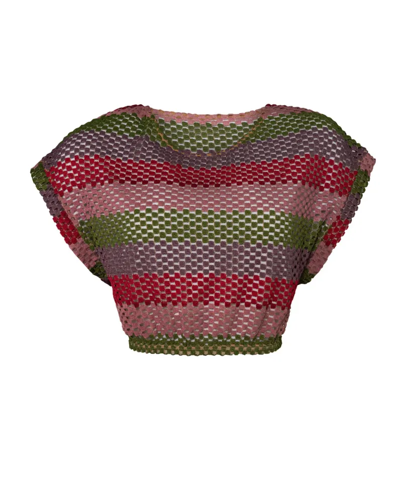 olive_renee_crop_top_1.webp PQ Swim Olive Renee Crop Top* Matching Sets | Cover-Ups
