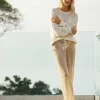 PQ Swim Waverly Tie Pant* Cover-Ups