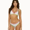 PQ Swim Platinum Water Lily Crochet-Trim Tri Top* Triangle | Tops