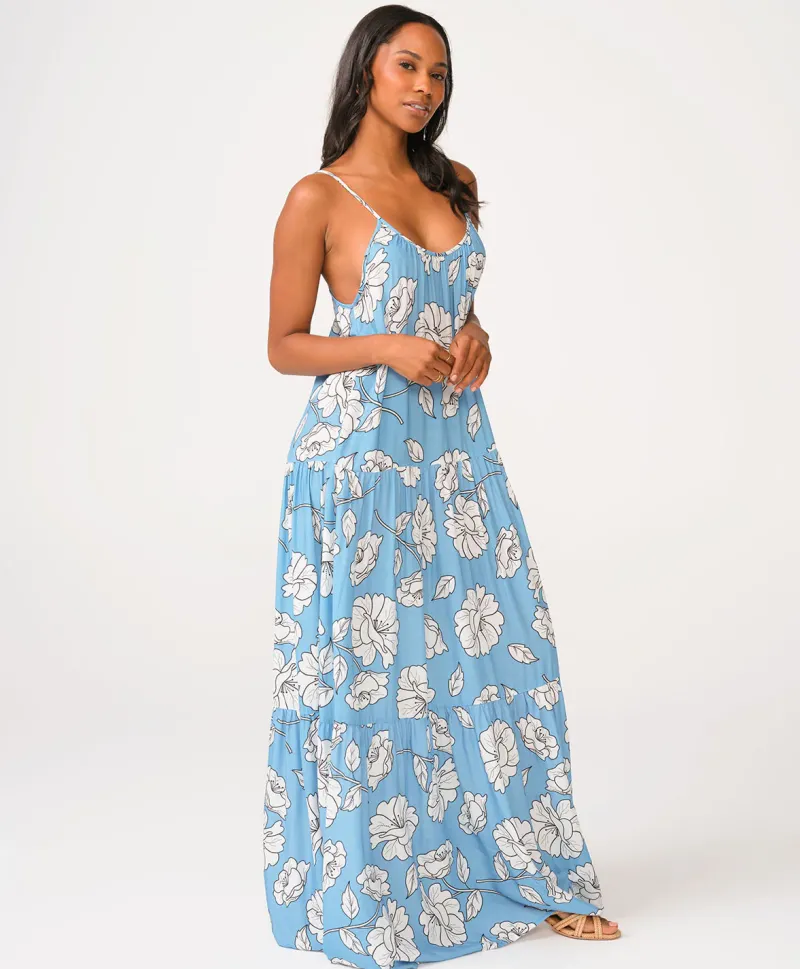 poppy_aaron_long_dress_3.webp PQ Swim Aaron Long Dress* Cover-Ups | Dresses