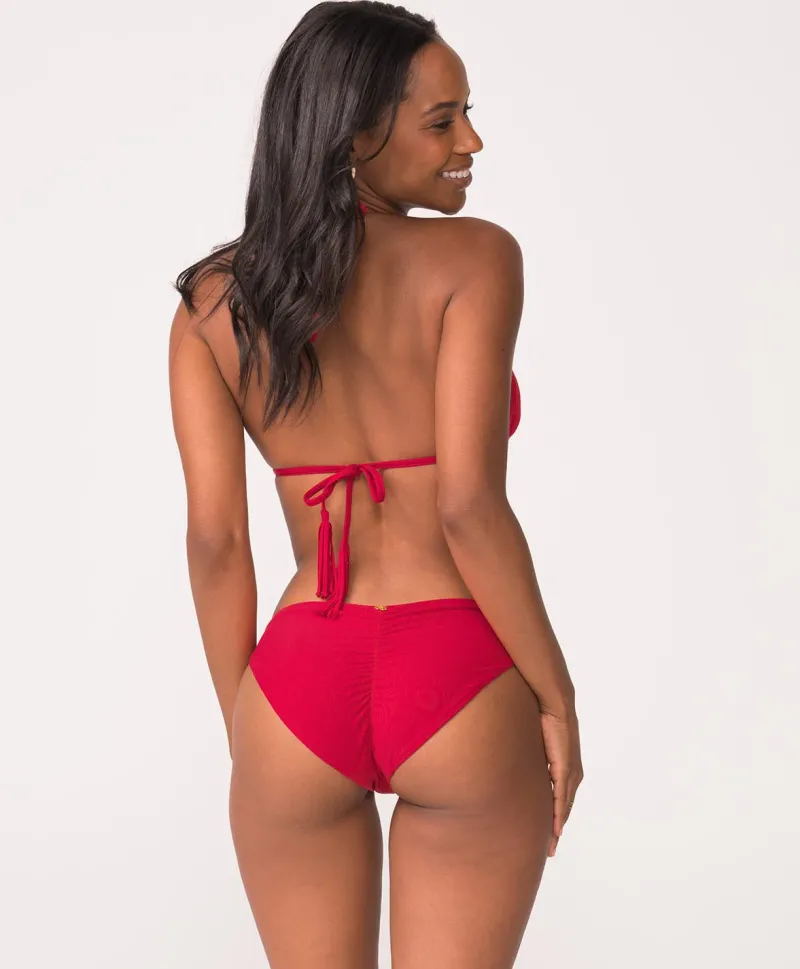 rouge_basic_ruched_bottom_2.webp PQ Swim Basic Ruched Bottoms* Basic | Bottoms