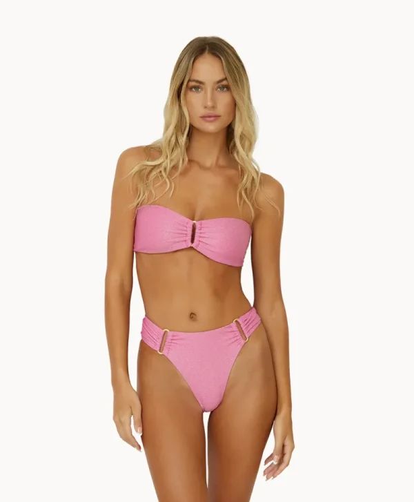 PQ Swim Detail Fanned Bottoms* High Waist | Bottoms