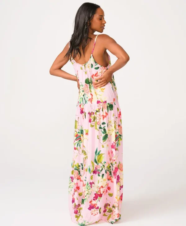 PQ Swim Summer Hibiscus Aaron Long Dress* Cover-Ups | Dresses