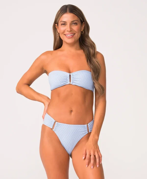 PQ Swim Detail Fanned Bottoms* High Waist | Bottoms