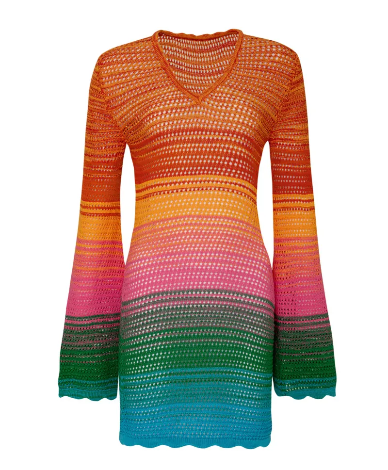 tangerine_maeve_tunic_1.webp PQ Swim Tangerine Maeve Tunic* Cover-Ups | Dresses