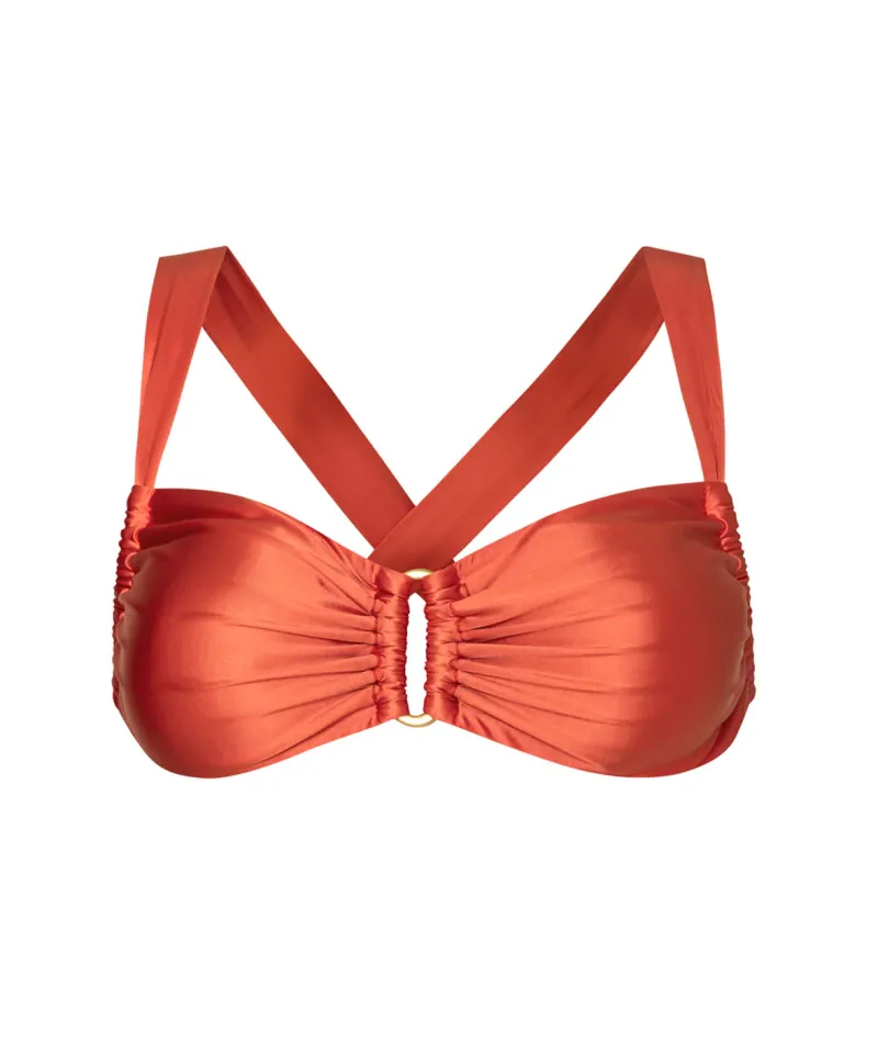 tangerine_stevie_top_1.webp PQ Swim Stevie Top* Dd Cups | Tops