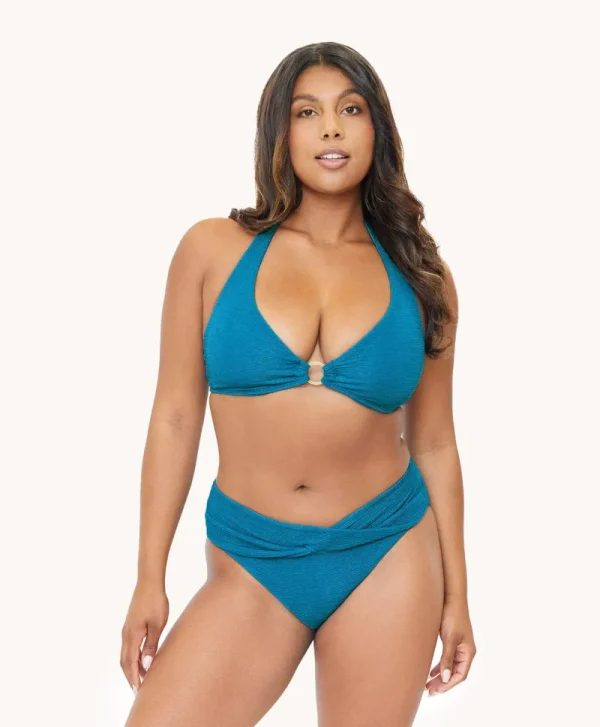 PQ Swim Turquoise Tides Donna Halter (FINAL SALE)* Dd Cups | Halter