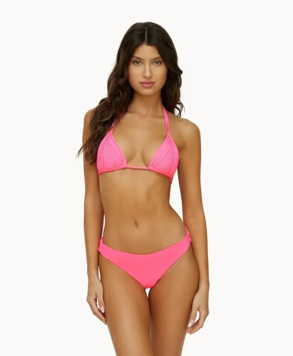 PQ Swim Vivid Pink Isla Tri Top* Dd Cups | Triangle