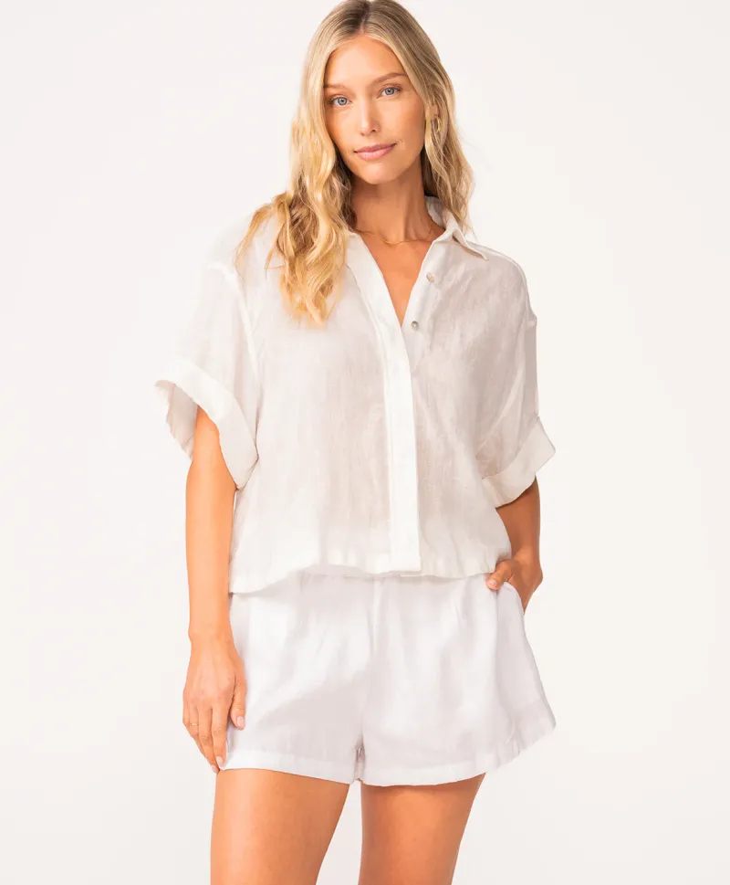 water_lily_amira_linen_sh_5.webp PQ Swim Water Lily Amira Linen Short* Cover-Ups