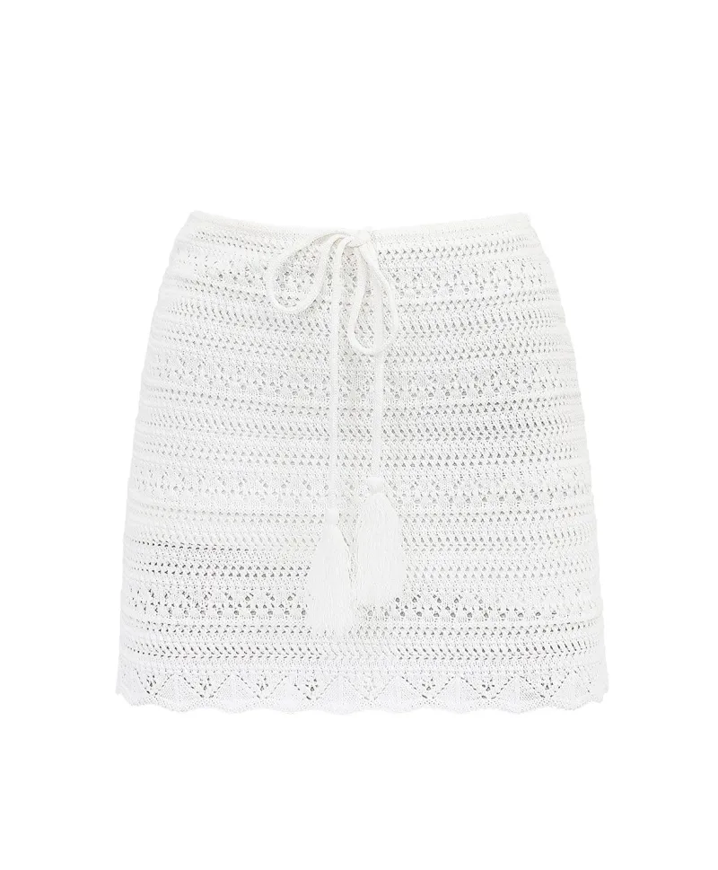 water_lily_crochet_skirt_2.webp PQ Swim Water Lily Crochet Skirt* Matching Sets | Cover-Ups