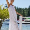 PQ Swim Water Lily Eyelet Long Dress* Dresses