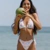 PQ Swim Water Lily Lace Tri Bikini Top* Triangle | Tops