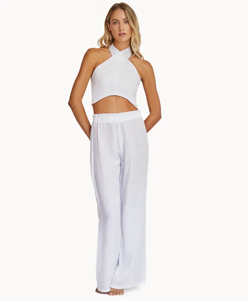 water_lily_linen_pant_2.webp PQ Swim Water Lily Linen Pant* Cover-Ups