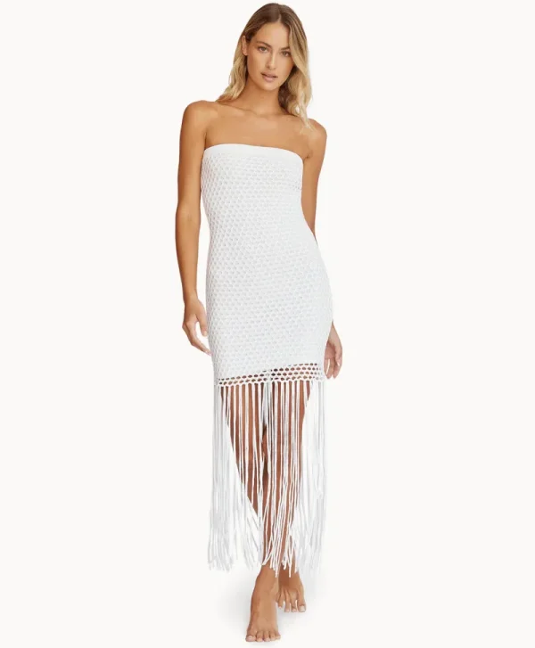 PQ Swim Water Lily Vanessa Strapless Fringe Dress* Dresses | Cover-Ups